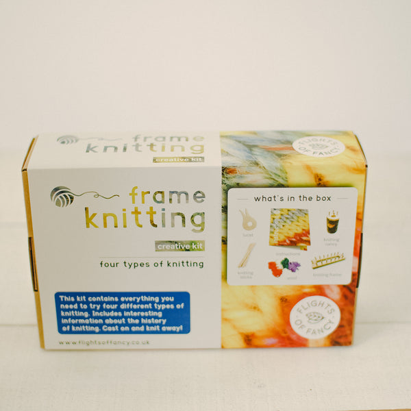 Frame knitting creative kit.