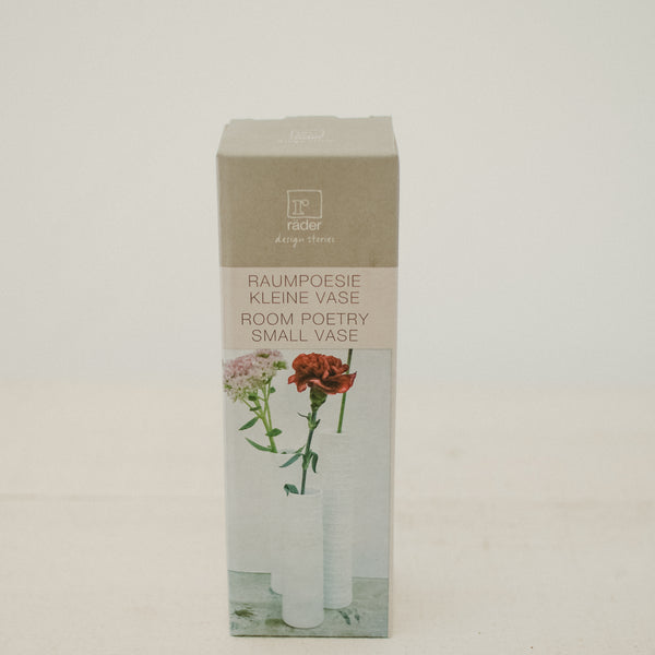 Poetic porcelain vase