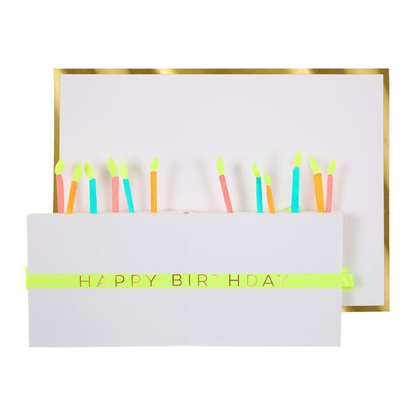 Birthday Cake Honeycomb Card