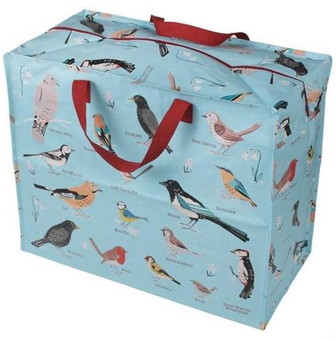 Garden Birds Jumbo Storage Bag