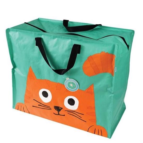 Chester the Cat Jumbo Storage Bag