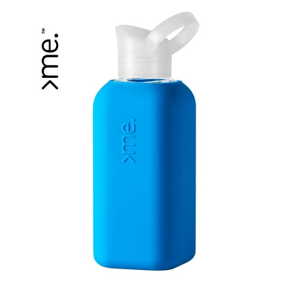 Glass Eco Bottle - Blue