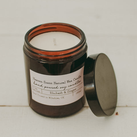 Rhubarb & Ginger Soy Wax Candle