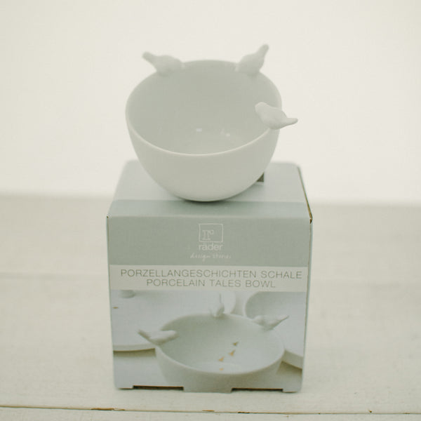 Porcelain 'birdie' bowl