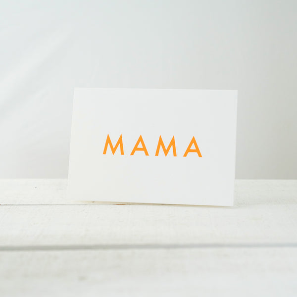 Mama - Greeting Card