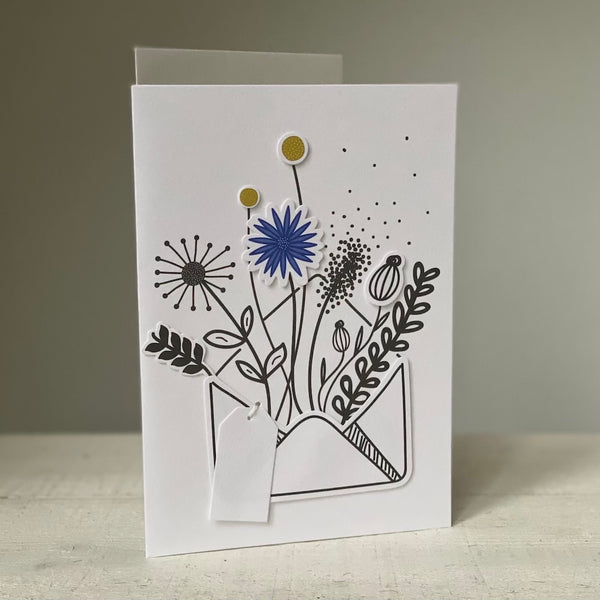 Cornflower - Greeting Card
