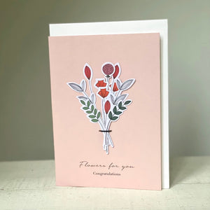 Bouquet - Greeting Card