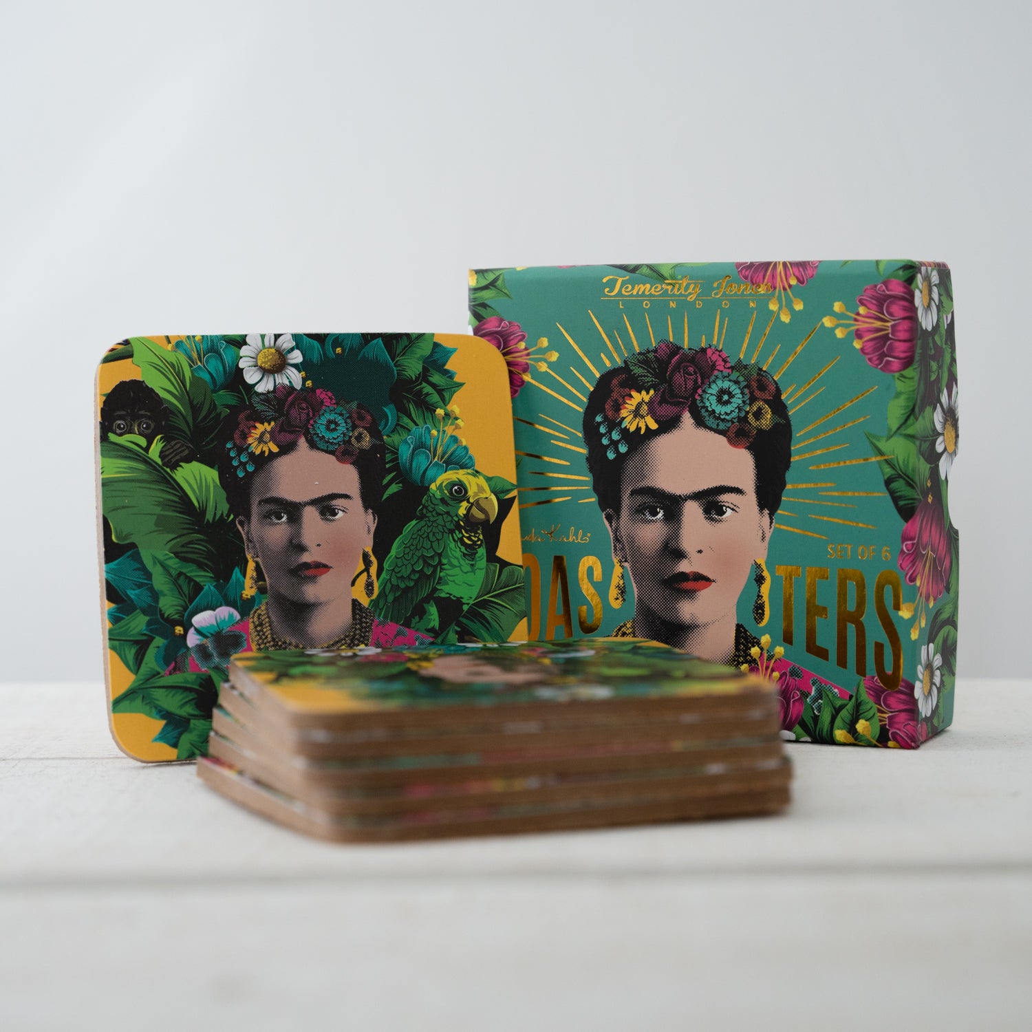 Frida Kahlo - Box of Six Coasters