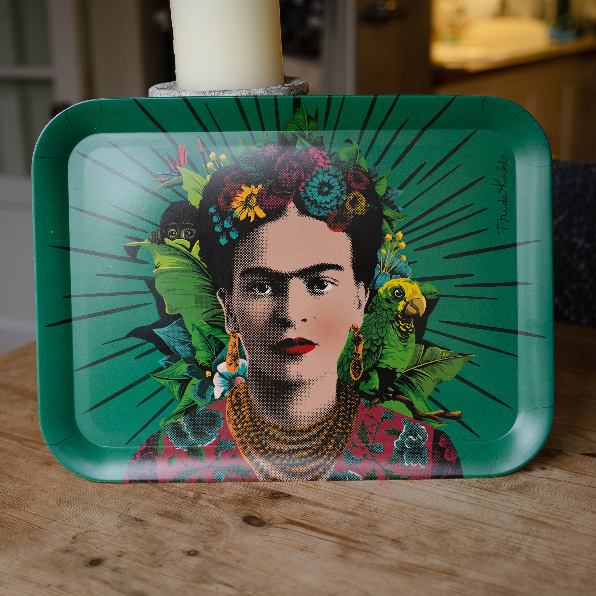 Frida Kahlo - Bamboo Tray